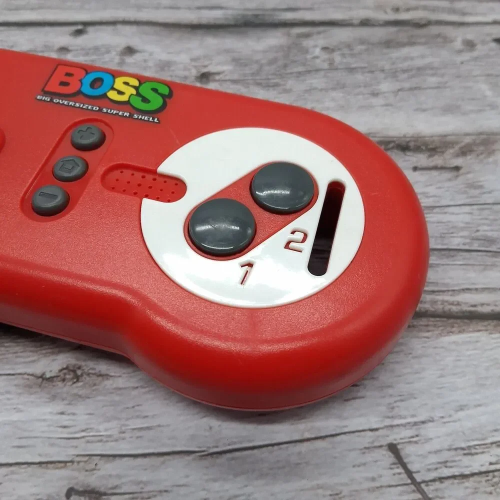 BOSS Big Oversized Super Shell For Nintendo Wii Remote Controllers Red
